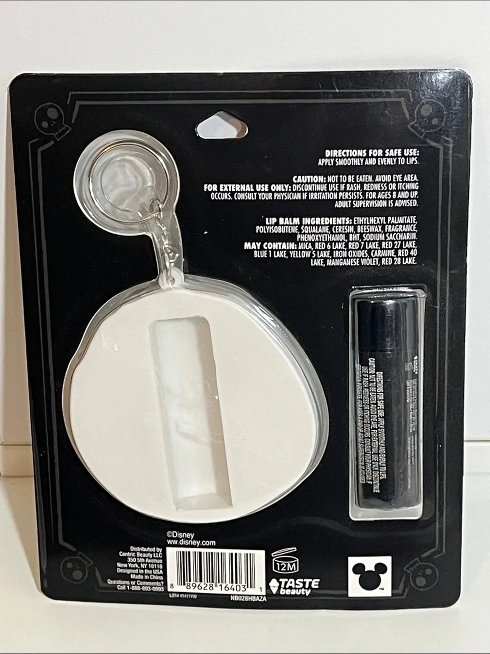 🎉HOST PICK Disney Nightmare Before Christmas Jack Skellington Lip Balm,Keychain